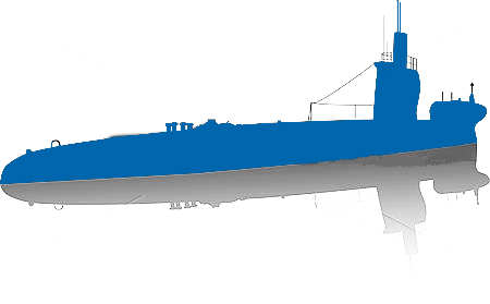 submarí blau